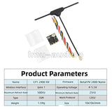 For ELRS MINI 2.4GHz RX SX1280 EXPRESSLRS Nano Long Range ELRS Receiver RC FPV-