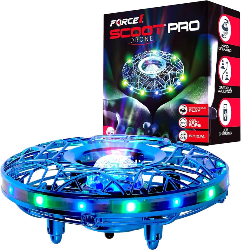 Manually operated small UFO drone toy for kids and adults
