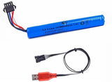 1¡Á 7.4V 600mAh Li-ion Battery with SM-4P Plug and USB Charger for Gel Water Guns