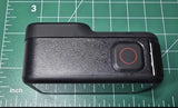 GoPro HERO8 Black action camera, black body with front lens and red indicator ring