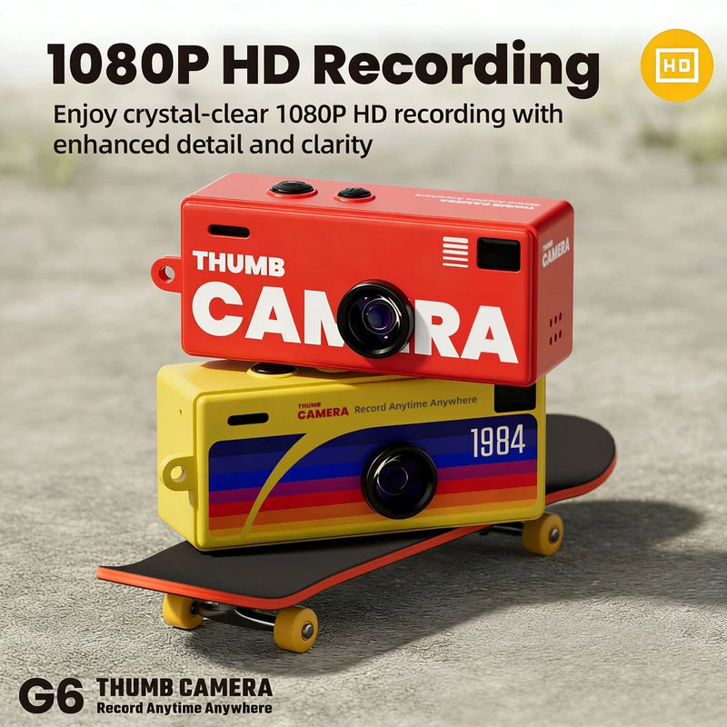 Thumb Mini Digital Camera Compact Action Camcorder Pocket Camera 32g card