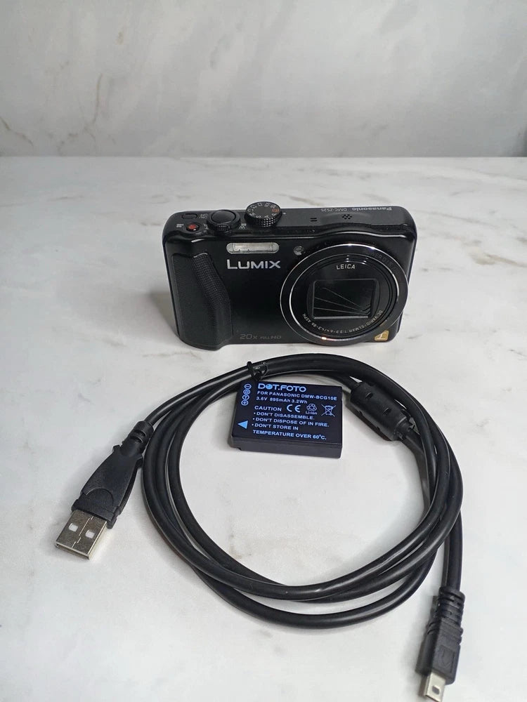Panasonic Lumix TZ35/ZS25 16.1MP Digital Camera Grade A Condition Wi-Fi GPS