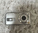 Panasonic LUMIX DMC-LS2 Silver Compact Digital Camera Tested Good Condition