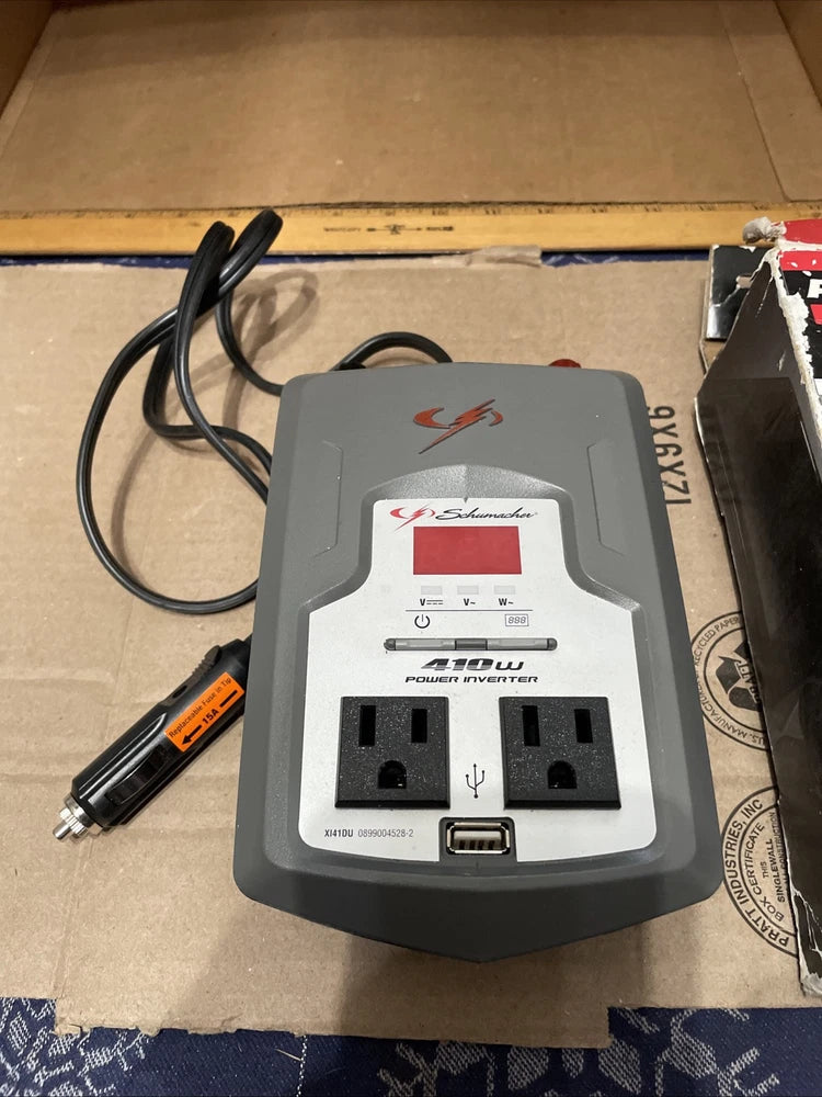 Schumacher 410w 820 Peak Power Converter Xi41DU See Photos Works Great !