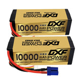 DXF 2PCS Performa Racing Graphene  Lipo 10000 15.2V 150C Battery GOLDEN EC5