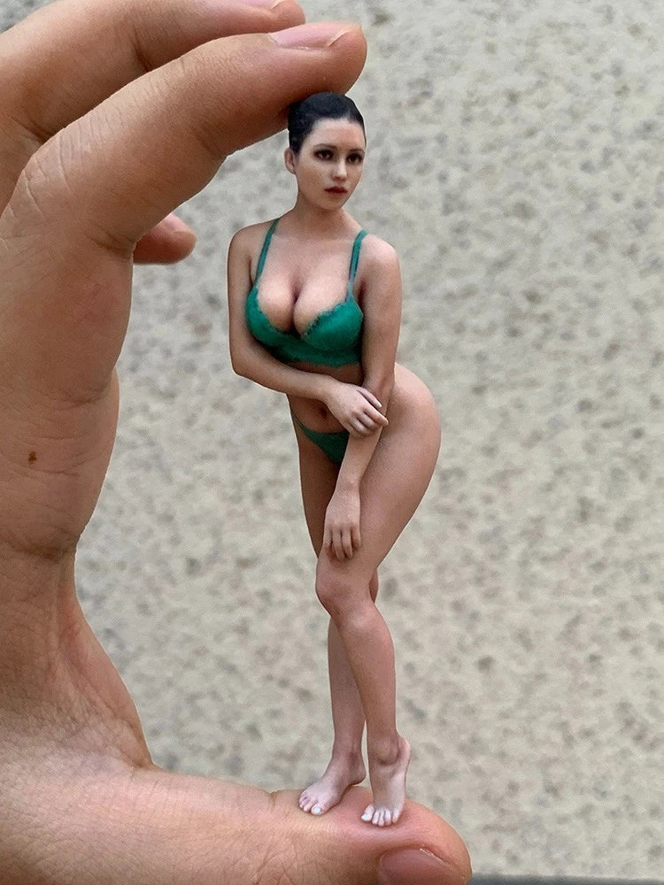 3D Printed Miniatures Figure 1/18 1/16 1/12 Beauty Model Sculpture Scene For Car