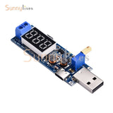 DC-DC 5V to 1.2V~24V USB Step UP Down Boost Buck Adjustable Power Supply Module.