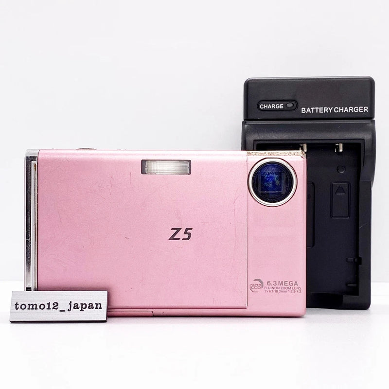 FUJIFILM FINEPIX Z5fd  Digital Camera Baby Pink English Language w/Battery Japan
