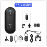 4K WiFi Action Camera Mini Body Cam 2" / 5cm Magnetic POV Sports Recorder