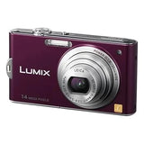 Panasonic Lumix DMC-FX66 Digital Camera Noble Violet Compact From Japan