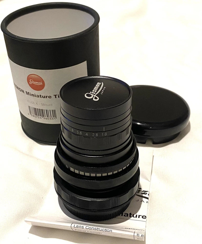 GIZMON Miniature Tilt Lens Fujifilm X Mount New