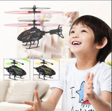 RC Helicopter 2.4G Plane Sensor+Remote Aircraft Controll AntiCollision Drone Toy