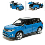 SUZUKI VITARA S Metal Model Diecast Car Scale, Collectible Toy Cars, Blue 1/36
