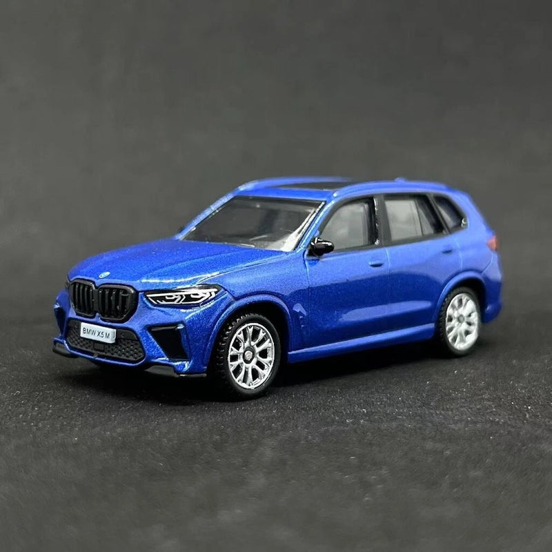 1:64 Blue X5M F95 Alloy Diecast Model Car - SUV Sports Collectible