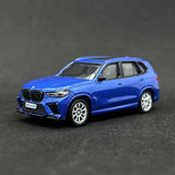1:64 Blue X5M F95 Alloy Diecast Model Car - SUV Sports Collectible