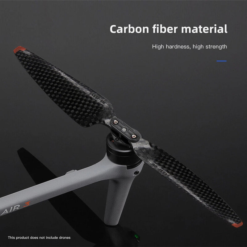 For DJI Air 3 Drone Carbon Fiber Propeller Blade Quick Release Accessories 2/4pc