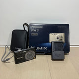 Panasonic LUMIX FH7 Black Compact Digital Camera Used clean Quality
