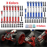7PCS Metal Chassis Link Rod Set For 1/10 Traxxas Slash 2WD RC Car Upgrade Parts