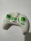 Force1 LED stunt drone remote controller with two green thumb grips