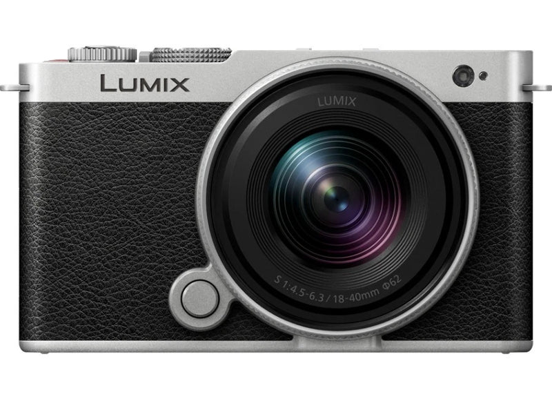 Panasonic LUMIX S9 N Kit 18-40mm Light Silver x Jet Black Leather
