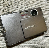 Panasonic Lumix DMC-FP2 14.1MP Digital Camera Black  UNTESTED PARTS ONLY
