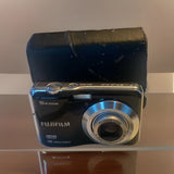 FUJIFILM FinePix AX550 Digital Camera ¨C Black ¨C With Case Not Working. For Parts