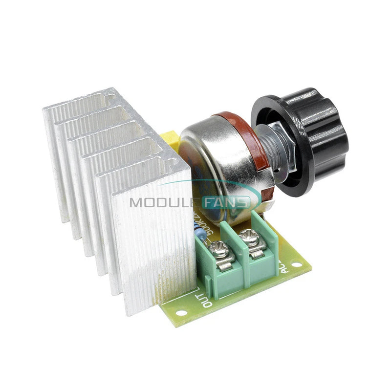 Speed Controller AC 3800W SCR Electric Voltage Regulator Dimming Switch M