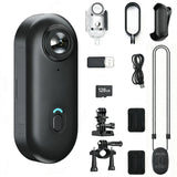 4K Mini Body Camera 128GB, Wearable Magnetic ClipOn Camera, 150?? Wide Angle P...