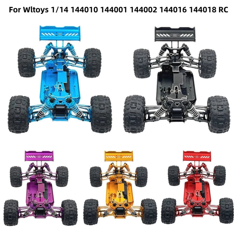 Metal Frame For Wltoys 1/14 144010 144001 144002 144016 144018 RC Car Assembly