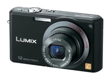 Panasonic Lumix FX100 Compact Digital Camera Black From Japan