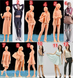 1/64 1/87 1/43 1/18 1/24 1/35 Beauty Girl Miniatures Figures Model Toys QL0068