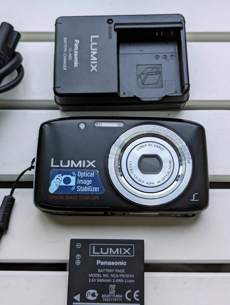 Panasonic Lumix DMC-S5 16.1MP Compact Digital Camera Black