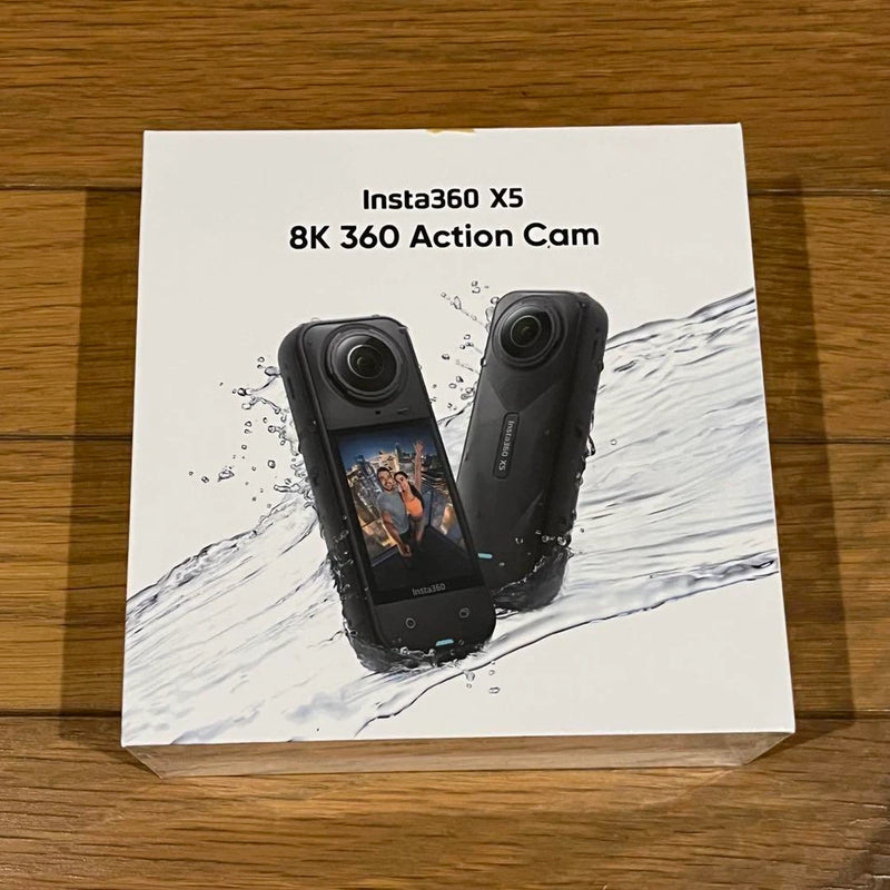 Insta360 X5 8K 360?? Action Camera Waterproof AI Sport Cam Invisible Selfie Stick