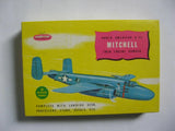 HOBBY-TIME Mitchell twin engine bomber model kit box with blue aircraft illustration