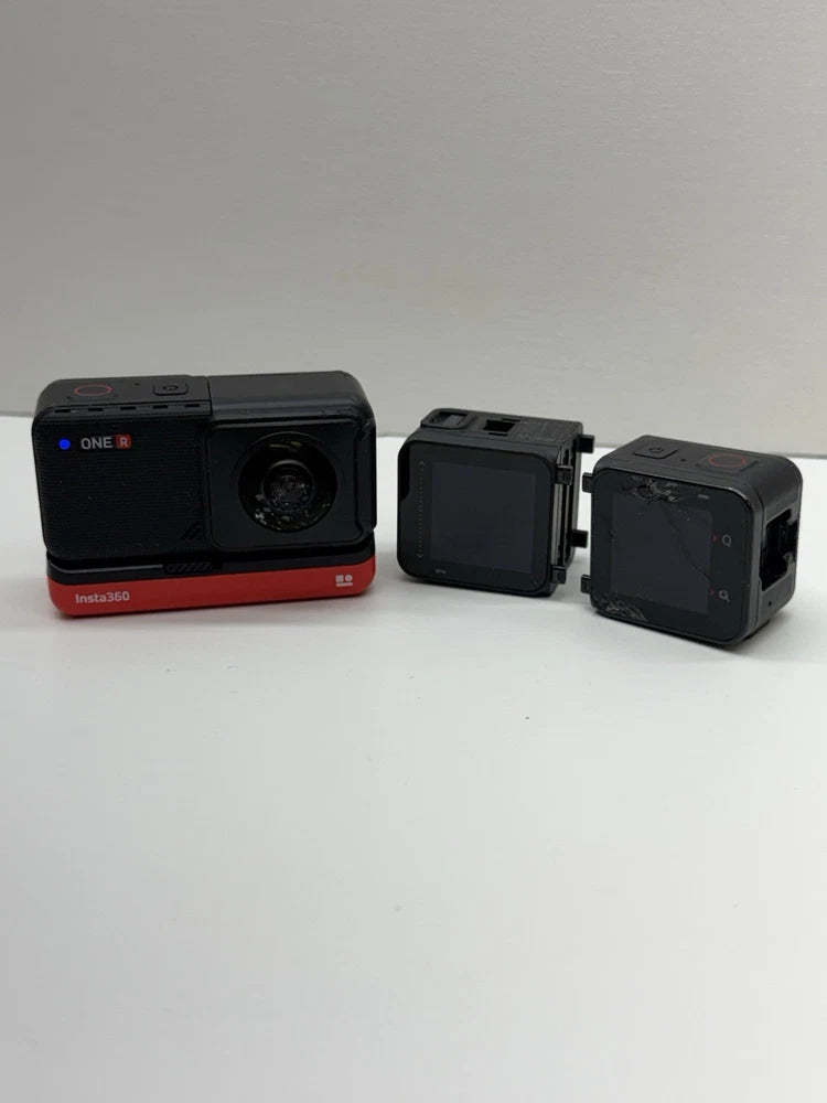 Lot Of 3 Insta360 ONE R 360 Edition ?C 5.7K 360 Degree Camera with Stabilization