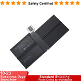 Black replacement tablet battery pack with metal connector contacts