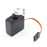RC servo accessory with black housing, metal mount, and 3-pin wire connector