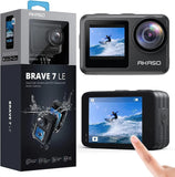Brave 7 LE 4K30FPS 20MP Wifi Action Camera with Touch Screen EIS 2.0 Zoom Remote