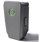 Mavic 2 Pro drone battery, dark gray rectangular pack with circular indicator ring