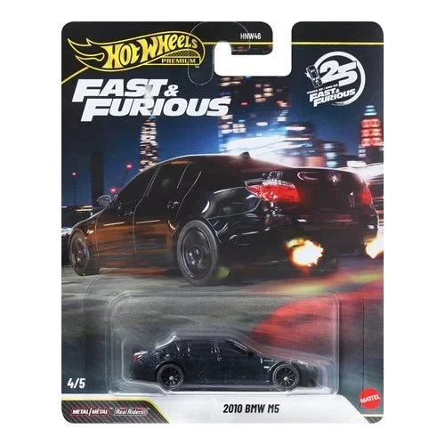 Hot Wheels 2026 HNW46 BMW M5 Fast & Furious Alloy Diecast Car Model 4/5