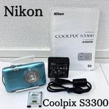 Nikon Nikon COOLPIX S3300 Blue Digital Camera Camera