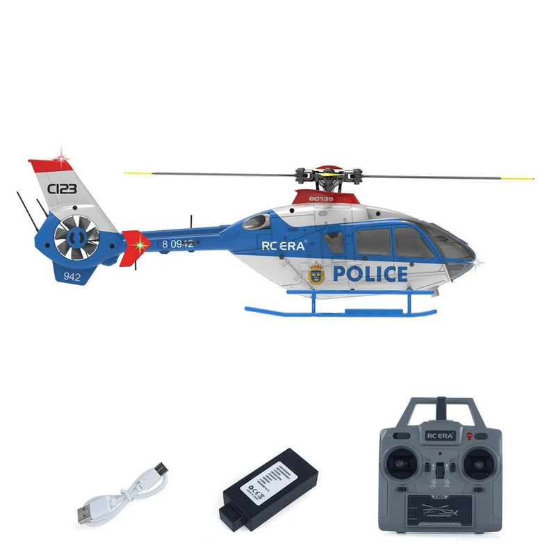 1/36 RC Simulation Helicopter Single Paddle Aileron Airplane Brushless Aircraft