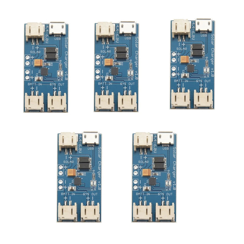 5X  Solar Lipo  Board CN3065 Lithium Battery  Board Module V6T34324