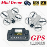2026 NEW Mini RC Drone with 8K HD Camera WiFi FPV Obstacle Avoidance Remote Cont