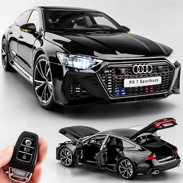 1:18 AUDI RS7 Sportback Diecast Alloy Car Model Adult Vehicle Collectibles