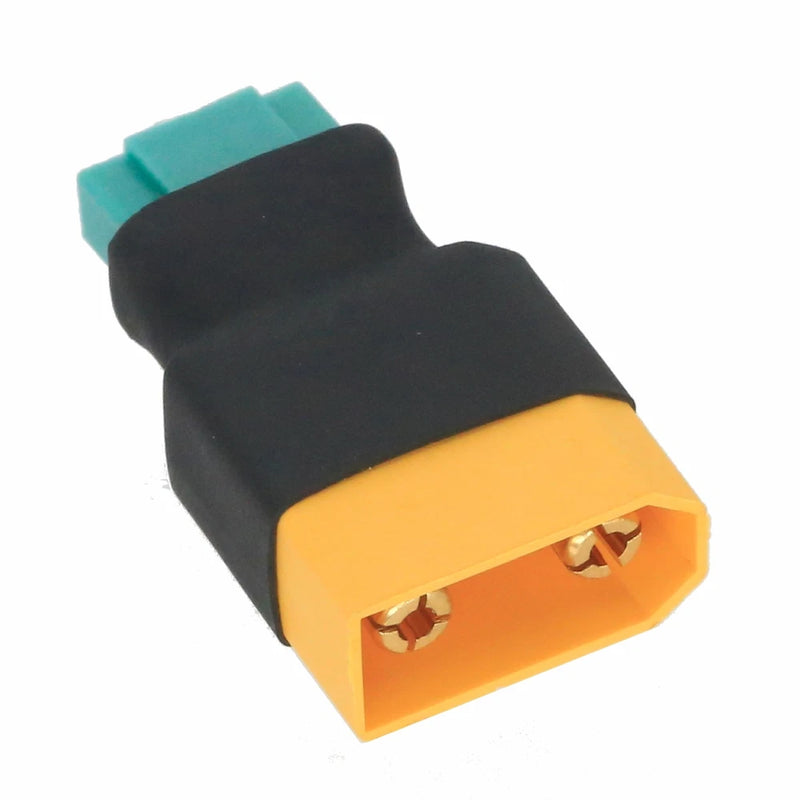 MPX Multiplex Female Jack to XT90 Male Plug No Wires Adapter RC Lipo Battery