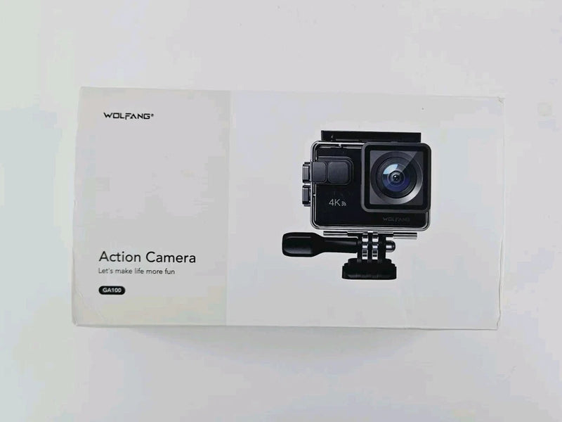 WOLFANG Action Camera 4K 30FPS GA100 20MP WiFi 170?? Wide Angle Underwater L16