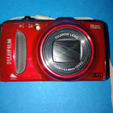 Fujifilm EXR Digital Camera 16MP CMOS Red with 5x Zoom From Japan