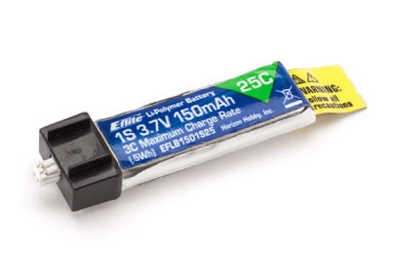 Brand New E-flite EFLB1501S25 Blade MSR MSRX 150mAh 1S 3.7V 25C LiPo Battery