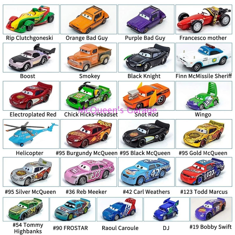 Disney Pixar Cars National Numbered Racing Boost Sterling Diecast Model Boy Gift